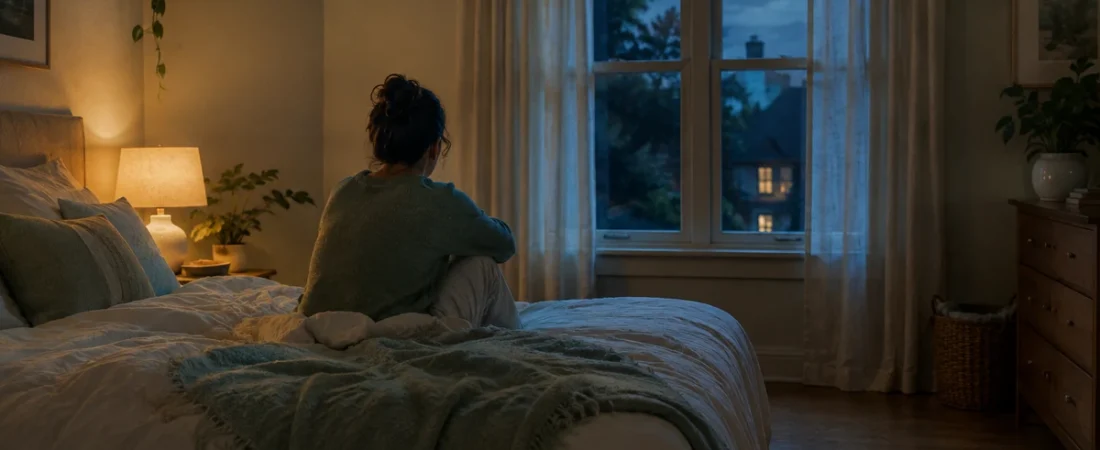 Nighttime Anxiety: Why It Happens & 6 Ways to Calm Down in Bed